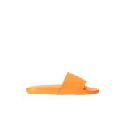 Oranje slippers met logo Ralph Lauren , Orange , Heren