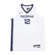 Ja Morant Basketbal Tanktop Nike , White , Heren