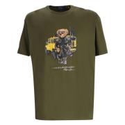 'Polo Bear' t-shirt Ralph Lauren , Green , Heren