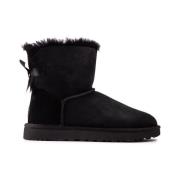 Zwarte Mini Bailey Bow II Laarzen UGG , Black , Dames