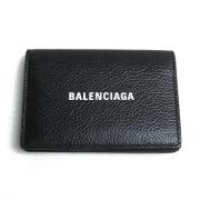 Pre-owned Leather wallets Balenciaga Vintage , Black , Heren