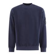 Geborstelde Sweater voor Heren C.p. Company , Blue , Heren