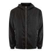 Zwarte Windbreaker voor Heren Givenchy , Black , Heren