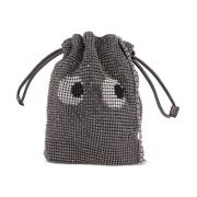 Kristalgaas Ogen Mini Emmerzak Anya Hindmarch , Gray , Dames