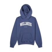 Navy Ivy Hoodie voor Wellness Sporty & Rich , Blue , Dames