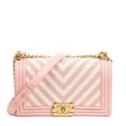 Pre-owned Canvas chanel-bags Chanel Vintage , Pink , Dames