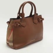 Pre-owned Fabric totes Burberry Vintage , Brown , Dames