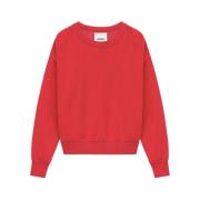 Rode Shad Sweatshirt Isabel Marant , Red , Dames