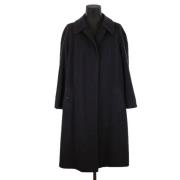 Pre-owned Cashmere outerwear Burberry Vintage , Blue , Dames