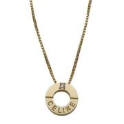 Pre-owned Yellow Gold necklaces Celine Vintage , Yellow , Dames