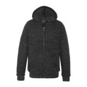 Hoodie - Fleece Interieur Schott NYC , Gray , Heren