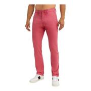 Roze chino Stretch Slim Fit broek Ralph Lauren , Pink , Heren