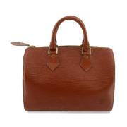 Pre-owned Canvas louis-vuitton-bags Louis Vuitton Vintage , Brown , Da...