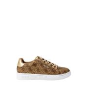 Lente/Zomer Damessneakers Guess , Beige , Dames