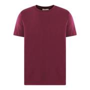 Interlock Supima T-Shirt Valenza , Red , Heren