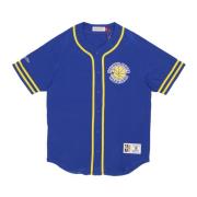 NBA Vintage Logo Jas Mitchell & Ness , Blue , Heren