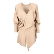 Damesjurk The Attico , Beige , Dames