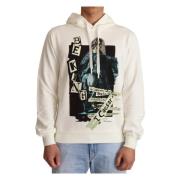 Luxe King Motif Hoodie Dolce & Gabbana , Multicolor , Heren