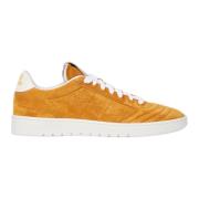 Luxe Oranje Sneakers Ss24 Pantofola d'Oro , Orange , Heren