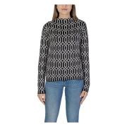 Herfst/Winter Dames Gebreide Collectie Street One , Black , Dames