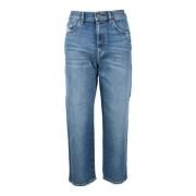 Katoen Elastaan Jeans Diesel , Blue , Dames