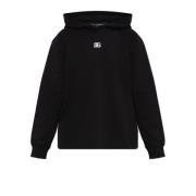 Sweatshirt met geborduurd logo Dolce & Gabbana , Black , Dames