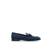 Schoenen met logo Dolce & Gabbana , Blue , Heren