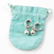 Pre-owned Metal earrings Tiffany & Co. Pre-owned , Gray , Dames