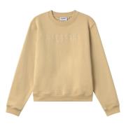 Gele Tovar Sweater Hoff , Beige , Dames