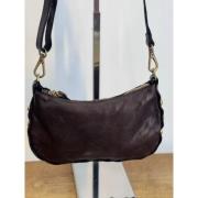 Sphere Studs Leren Tas Campomaggi , Brown , Dames