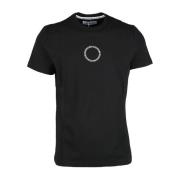 Zwarte T-shirt voor heren Bikkembergs , Black , Heren