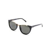 Lfl136 C56Sun Sunglasses Linda Farrow , Black , Dames