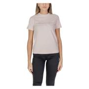 Herfst/Winter Dames T-Shirts Collectie Calvin Klein Jeans , Pink , Dam...