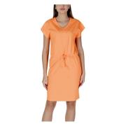 Lente/Zomer Dames Jurken Collectie b.young , Orange , Dames