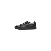 Stijlvolle Sneakers voor Mannen en Vrouwen Poche Paris , Black , Heren