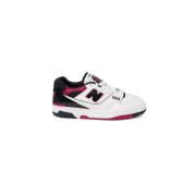 Rode Leren Sneakers Lente/Zomer Collectie New Balance , Multicolor , H...