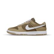 Grijze Rechter Lage Sneakers Nike , Brown , Heren