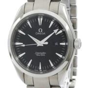 Pre-owned Glass watches Omega Vintage , Black , Heren