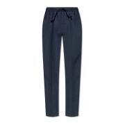 Linnen broek Dolce & Gabbana , Blue , Heren