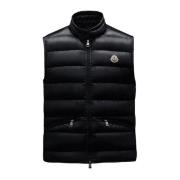 Opvouwbare Dons Gilet Vest Moncler , Black , Heren