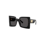 Dg4490 50187 Sunglasses Dolce & Gabbana , Black , Dames