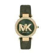 Gouden Damesmode Horloge Michael Kors , Yellow , Dames