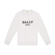 Crewneck Sweatshirt Bally , White , Heren