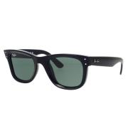 Wayfarer Reverse Zonnebril Zwart Groen Ray-Ban , Black , Unisex