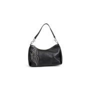 Zwarte Polyethyleen Handtas Herfst/Winter Collectie Desigual , Black ,...