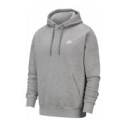 Sportswear Club Fleece Hoodie Nike , Gray , Heren