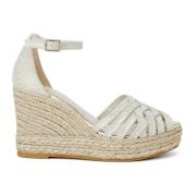 Metallic Hakken Schoenen Lente/Zomer Collectie Espadrilles , Beige , D...