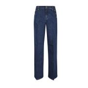 Wideleg Como Jeans Don The Fuller , Blue , Dames