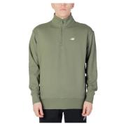 Katoenen Hoodless Sweatshirt Herfst/Winter Collectie New Balance , Gre...