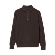 Wol-Kasjmier Polotrui Brooks Brothers , Brown , Heren